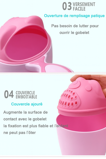 Tasse Douche Bébé Anti-Larmes