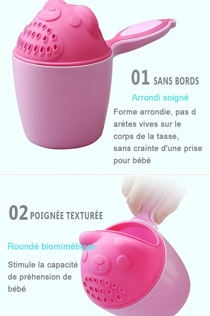 Tasse Douche Bébé Anti-Larmes