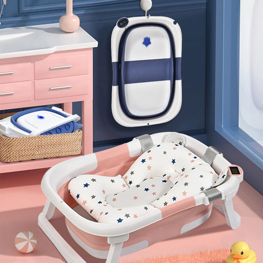 Baignoire Bébé Pliable avec Thermomètre