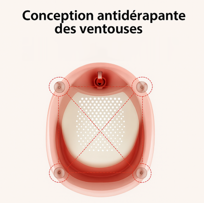 Baignoire Bébé Pliable avec Thermomètre